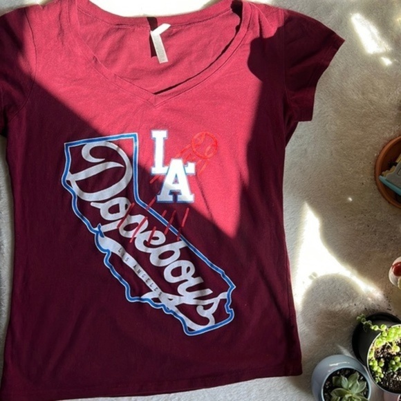 Women’s‎ LA Dopeboys Los Angeles Short Sleeve Shirt Medium - Picture 1 of 3